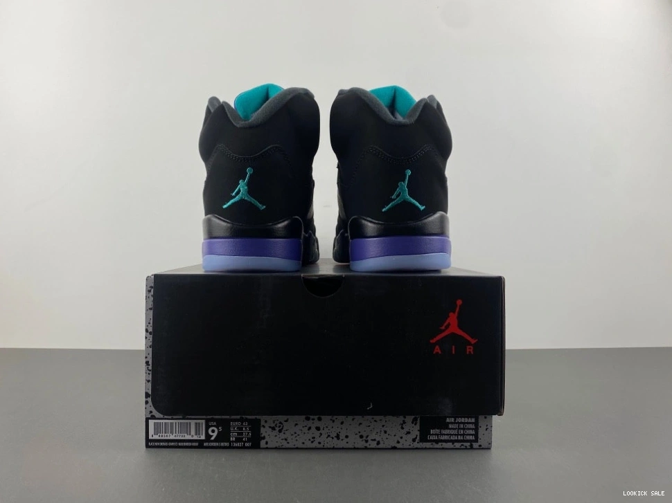 Cheap Jordan 'Black Retro Air Grape' 136027-007 5  0524
